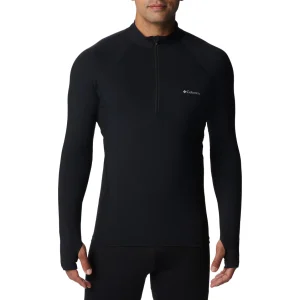 Playera térmica de manga larga con medio cierre para hombre Columbia Midweight Stretch
