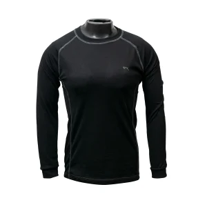 Remera termica manga larga negra S