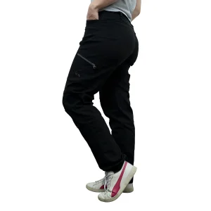 Pantalón Elastizado Mujer Negro