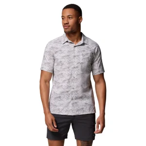 Camisa de manga corta para hombre Columbia Wild Cast Camp