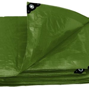 Lona Polietileno con Ojales y Proteccion UV (Uso Rudo) 6,00×12,00mt Truper LT-612X