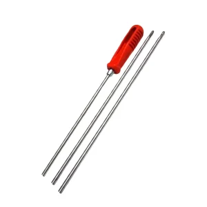 Kit de limpieza baqueta para rifle grueso