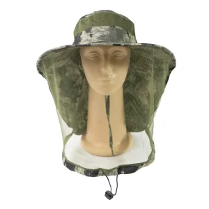 Sombrero con Mosquitero UV35 Camuflado