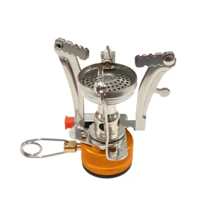 Anafe Portátil Plegable Vulcan Mini Acero Inoxidable Camping