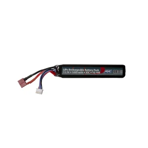 Batería recargable LiPo 11.1V 1450 mAh T-Plug Alto rendimiento para réplicas AEG