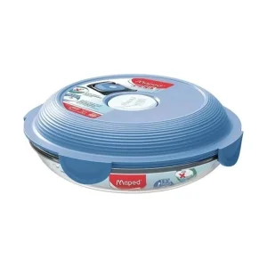 Vianda Porta Alimentos Plato Vidrio 700ml