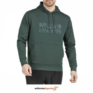 Sudadera hombre +8000 Drogon | VERDE OSCURO