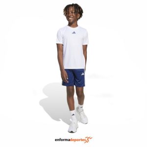 CONJUNTO ADIDAS JG TR-ES 3S SET | WHITE/DKBLUE