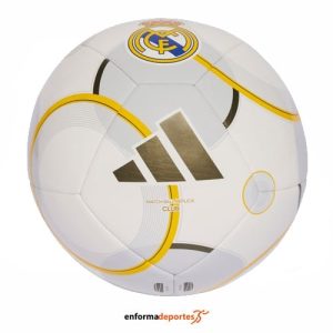 Balón Futbol Adidas Real Madrid Club Home | WHITE/BOGOLD/LGSOGR