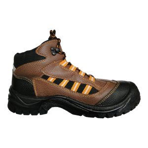 Botin Marron con Suela PU y Puntera de Composite JC-B911