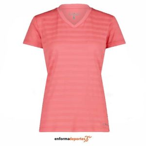 Camiseta Mujer Campagnolo | CORAL