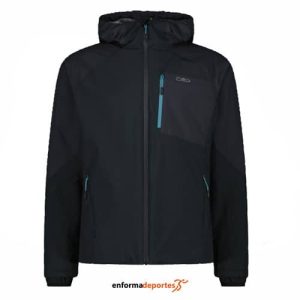 Chaqueta Hombre Campagnolo Fix Hood | NERO-ANTRACITE