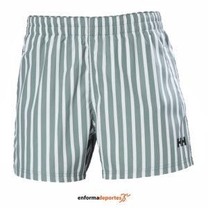 BAÑADOR HOMBRE HELLY HANSEN NEWPORT TRUNK | GREY CACTUS STRIPE AOP