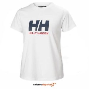 CAMISETA MUJER HELLY HANSEN LOGO 3.0 | WHITE