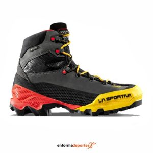 Bota hombre La Sportiva Aequilibrium Lt Gtx | BLACK/YELLOW