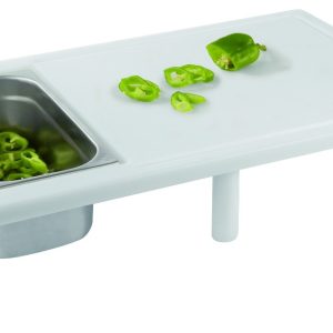 Mesa de Corte con Ranura Pujadas Cocina