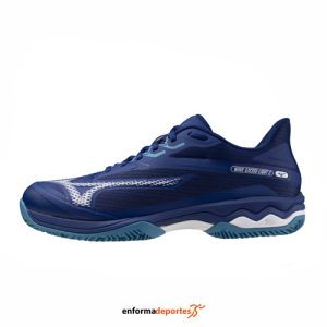 ZAPATILLA HOMBRE MIZUNO WAVE EXCEED LIGHT 2 CC | BELLWETHERBLUE/WHITE/FJOR