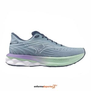 Zapatilla mujer Mizuno Wave Skyrise 6 | THISTLE/VIOLET INDIGO/CAM