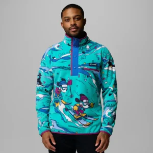 Sudadera polar para hombre Disney Columbia CSC x Disney Half Snap Fleece