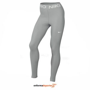 MALLA MUJER NIKE PRO SCULPT HIGH-WAISTE | LT SMOKE GREY/WHITE