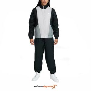 Chandal Hombre Nike Club Woven Tracksuit | BLACK/SMOKE GREY/LT SMOKE