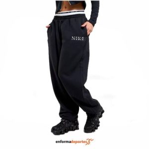 Pantalón Mujer Nike Phoenix Fleece | BLACK