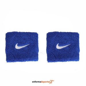 Muñequera unisex Nike Swoosh Classic Wristbands 2Pk | BLUWHI