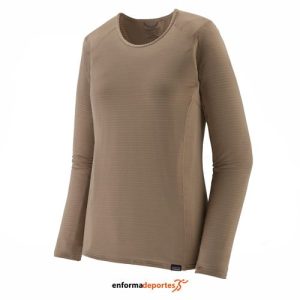 CAMISETA MUJER PATAGONIA CAP TW CREW | SEABIRD GREY