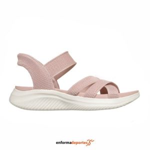 Sandalia Mujer Skechers Ultra Flex 3.0 Sandal – Never | BLUSH MESH/GORE