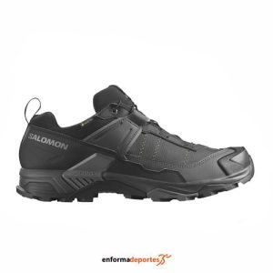 Zapatilla Hombre Salomon X Ultra 5 Gtx | BLACK/ASPHALT/CASTLEROCK