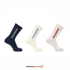 Calcetines Salomon Everyday Crew | SPELLBOUND/VANILLA ICE/LU
