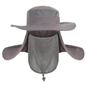 Sombrero Boonie Con Cubre Nuca Y Barbijo Cubre Boca.