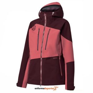 Chaqueta Mujer Ternua Klimmer 1644260 | 8878 WASHED BORDEAUX