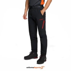 Pantalón hombre Trango Limoux | NEGRO/ROJO