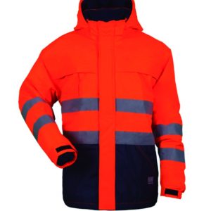 Campera Termica Naranja Fluorescente Alaska
